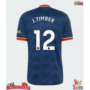 Arsenal Jurrien Timber #12 Replica Away Stadium Shirt 2026-27 Short Sleeve